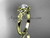 14kt yellow gold diamond unique engagement ring, wedding ring, bow ring, ADER154