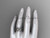 14kt white gold celtic trinity knot wedding band, engagement ring CT7233GM