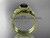 Unique 14kt yellow gold engagement set with a Black Diamond center stone ADLR322S Unique 14kt yellow gold engagement set with a Black Diamond center stone ADLR322S