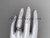 Modern Platinum Leaf Wedding Band ADLR350G