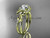 14kt yellow gold diamond unique engagement ring, wedding ring, bow ring ADER155