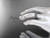 14kt white gold flower wedding ring, engagement ring, wedding band ADLR191G