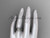 platinum diamond leaf wedding band, engagement ring ADLR401B