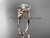 Stunting Floral Diamond Wedding Ring, Rose Gold Glorious Engagement Ring ADLR126 Stunting Floral Diamond Wedding Ring, Rose Gold Glorious Engagement Ring ADLR126