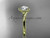 14kt yellow gold wedding ring, engagement ring ADLR389