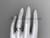 14kt white gold classic wedding band, engagement ring ADLR380G