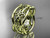 14kt yellow gold celtic trinity knot wedding band, engagement ring CT7519G 14kt yellow gold celtic trinity knot wedding band, engagement ring CT7519G