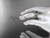 14k yellow gold diamond leaf wedding ring with a Black Diamond center stone and double matching band ADLR317S