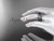 14k white gold diamond leaf and vine wedding ring, engagement set with Black Diamond center stone ADLR59S