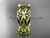 14kt yellow gold celtic trinity knot wedding band, engagement  ring CT7517G