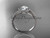 Unique Forever One Moissanite Engagement Rings, Platinum Wedding Ring ADLR389 Unique Forever One Moissanite Engagement Rings, Platinum Wedding Ring ADLR389