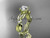 14kt yellow gold diamond leaf and vine wedding ring,engagement ring ADLR58