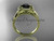 14k yellow gold diamond unique engagement ring with a Black Diamond center stone ADLR376 14k yellow gold diamond unique engagement ring with a Black Diamond center stone ADLR376