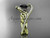 14kt yellow gold diamond celtic trinity knot wedding ring, engagement ring with a Black Diamond center stone CT7369 14kt yellow gold diamond celtic trinity knot wedding ring, engagement ring with a Black Diamond center stone CT7369