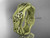 14kt yellow gold celtic trinity knot wedding band, engagement ring CT7504GM
