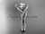 platinum diamond wedding ring, engagement set ADLR383S