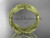 14kt yellow gold diamond celtic trinity knot matte finish wedding band, engagement ring CT7259B