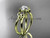 14kt yellow gold celtic trinity knot wedding ring, engagement ring CT7130