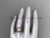 14kt rose gold diamond celtic trinity knot wedding ring, engagement set CT7328S