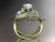 Unique 14kt yellow gold diamond engagement set, wedding ring ADLR320S