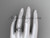 Unique Wedding Ring, Platinum Leaf Engagement Ring ADLR322