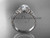 14kt white gold diamond celtic trinity knot wedding ring, engagement ring CT7391 14kt white gold diamond celtic trinity knot wedding ring, engagement ring CT7391