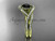14kt yellow gold diamond wedding ring, engagement set with a Black Diamond center stone ADLR383S
