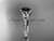 platinum diamond celtic trinity knot wedding ring, engagement ring with a Black Diamond center stone CT7333 platinum diamond celtic trinity knot wedding ring, engagement ring with a Black Diamond center stone CT7333