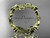 14kt yellow gold diamond floral butterfly wedding ring, engagement ring, wedding band ADLR138B