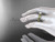 14k yellow gold diamond pearl vine and leaf engagement ring AP59