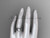 Perfect Leaf and Vine Ring, 14kt White Gold Timeless Pearl Engagement Ring AP124