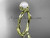 Diamond Unique Pearl Engagement Ring 14kt Yellow Gold Wedding Ring AP178