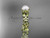 14kt yellow gold diamond pearl unique engagement ring AP209