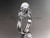 14kt white gold diamond pearl unique engagement ring, wedding ring AP220