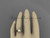 14kt yellow gold diamond pearl leaf and vine engagement ring AP251