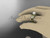 14kt yellow gold diamond pearl leaf and vine engagement ring AP251