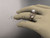 Unique 14kt rose gold diamond leaf and vine pearl engagement ring AP253