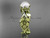 Unique 14kt yellow gold diamond floral leaf and vine wedding ring,engagement ring AP270