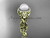 14kt yellow gold diamond pearl unique engagement ring AP300 14kt yellow gold diamond pearl unique engagement ring AP300