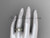 14k yellow gold diamond leaf and vine, pearl wedding ring, engagement ring AP317