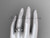 14k white gold diamond pearl leaf engagement set AP334S