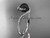 14kt white gold diamond, pearl engagement ring VBP8199