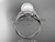 14kt white gold diamond, pearl engagement ring VP8166 14kt white gold diamond, pearl engagement ring VP8166