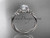 Platinum diamond celtic trinity knot wedding ring, engagement ring CT7214