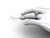 Platinum diamond Fleur de Lis wedding ring, engagement ring VD10026