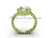 14k yellow gold engagement ring VD1006