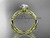 14kt yellow gold rope engagement ring RP870 14kt yellow gold rope engagement ring RP870