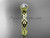 14kt yellow gold rope engagement ring with a "Forever One" Moissanite center stone RP8101 14kt yellow gold rope engagement ring with a "Forever One" Moissanite center stone RP8101