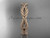 14k rose gold twisted rope matte finish wedding band RP8117G 14k rose gold twisted rope matte finish wedding band RP8117G