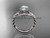 Platinum twisted rope engagement ring RP8125 Platinum twisted rope engagement ring RP8125